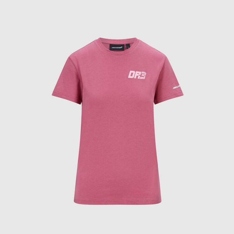 MCLAREN FW WOMENS RICCIARDO NO3 SG TEE - pink