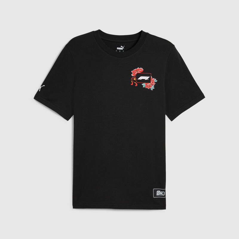 F1 FW MENS JAPAN TEE - black