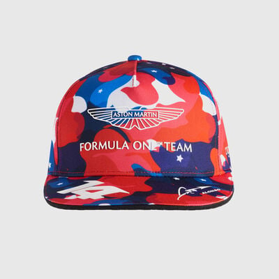 Gorra de piloto Fernando Alonso EE. UU. GP 2023