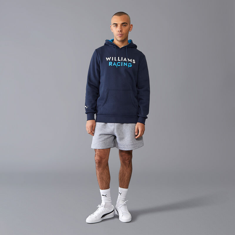 WILLIAMS RACING FW MENS HOODY - navy