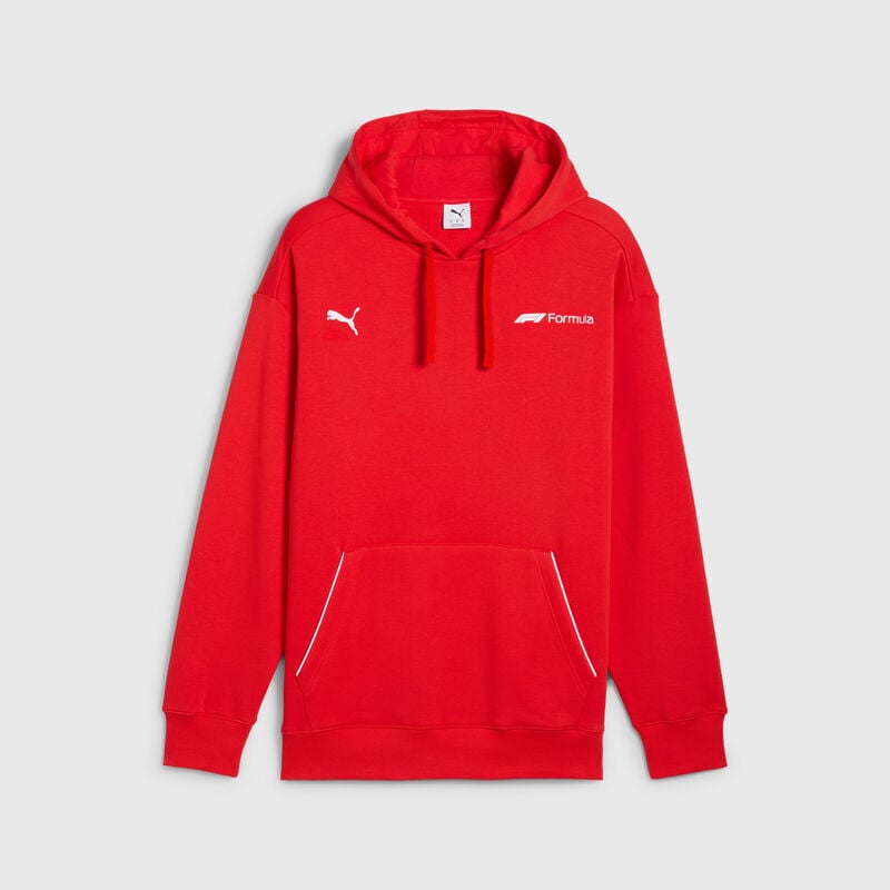 F1 ESS+ HOODIE - RELAXED - red