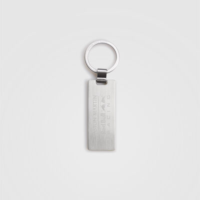 Metal Logo Keyring