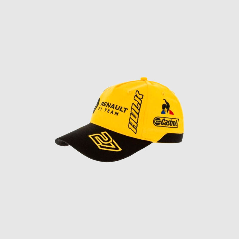 RENAULT RP ADULTS DOUBLE PILOTE CAP - yellow