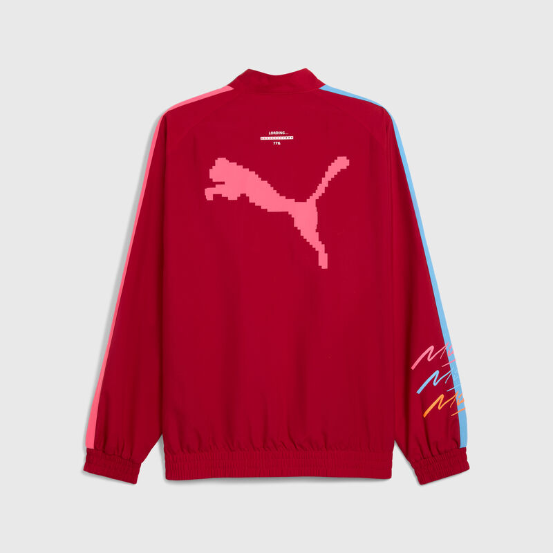 SF LS MIAMI T7 JACKET - tibetan red