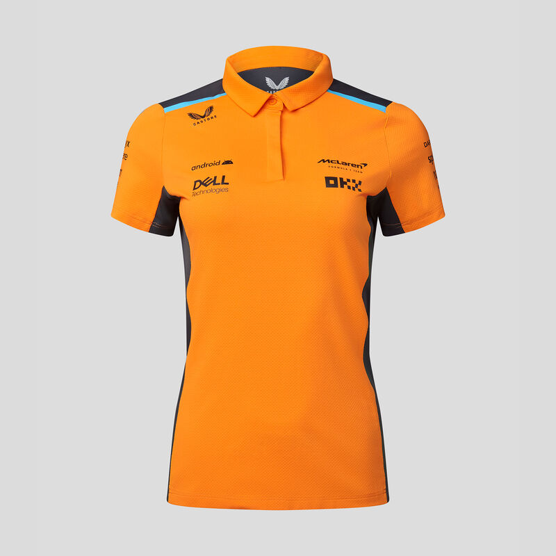 MCLAREN SL RP 2023 WOMENS POLO SHIRT - orange