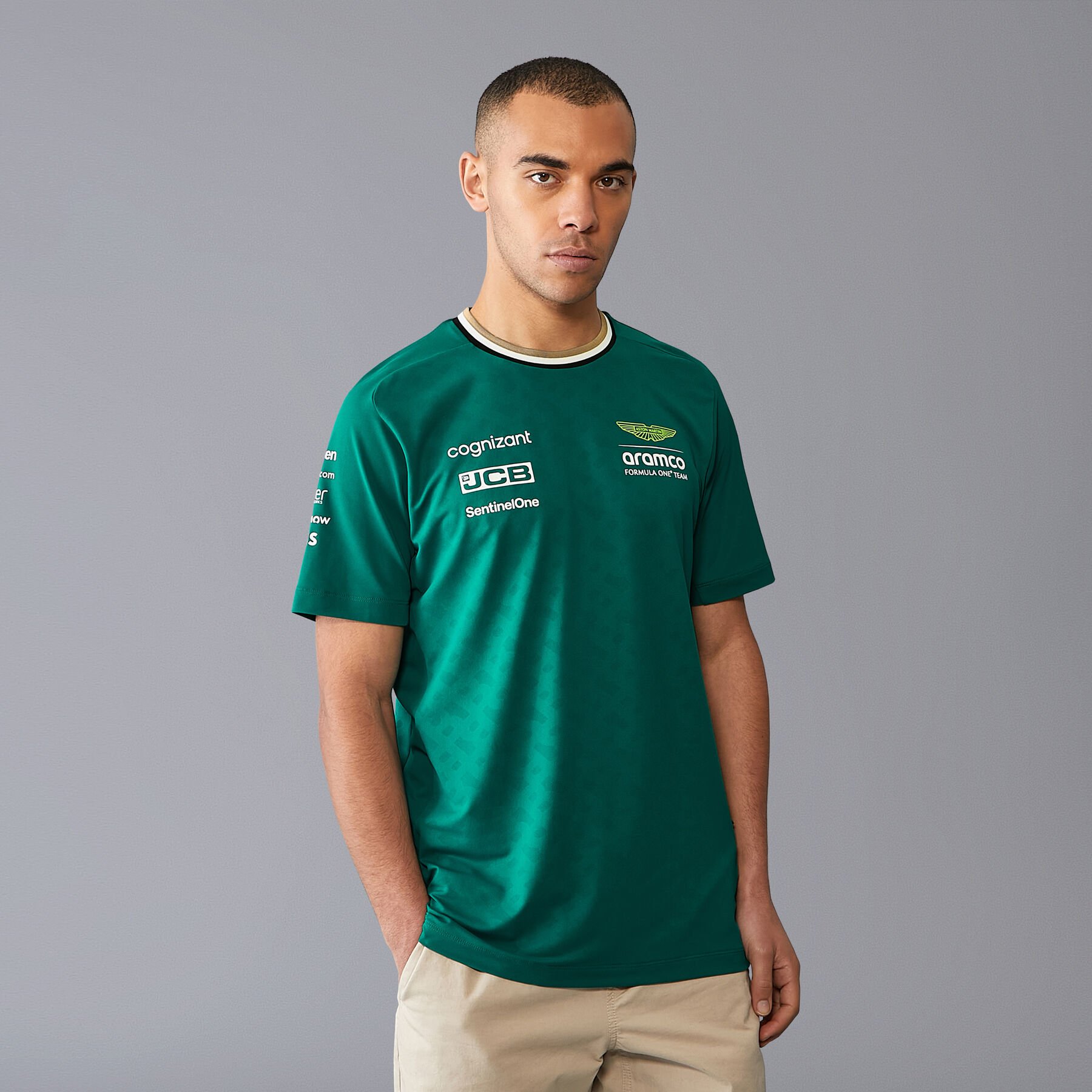 Aston martin logo t shirt sale