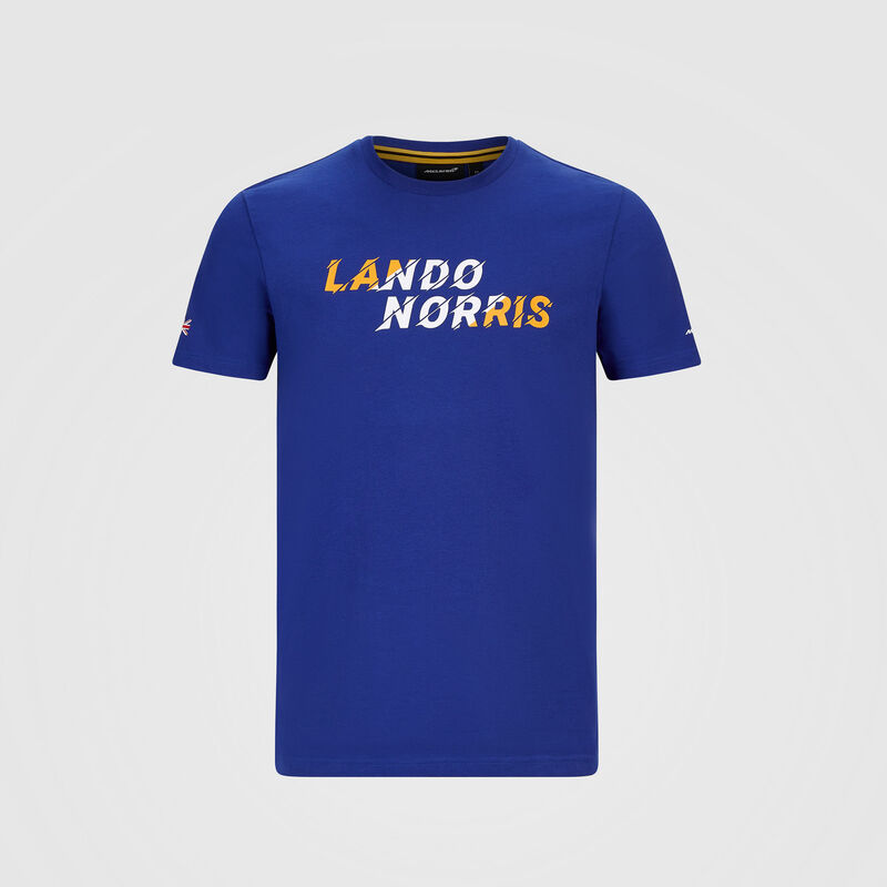 MCLAREN FW MENS LANDO GRAPHIC TEE - blue