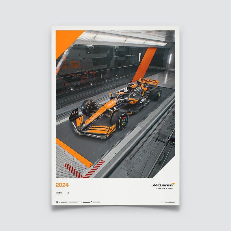 MCL MCL38 2024 LARGE POSTER - orange