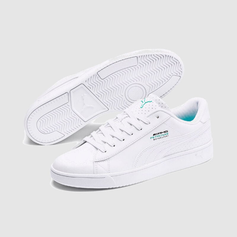 MAPM PU COURT BREAKER DERBY TRAINERS - white