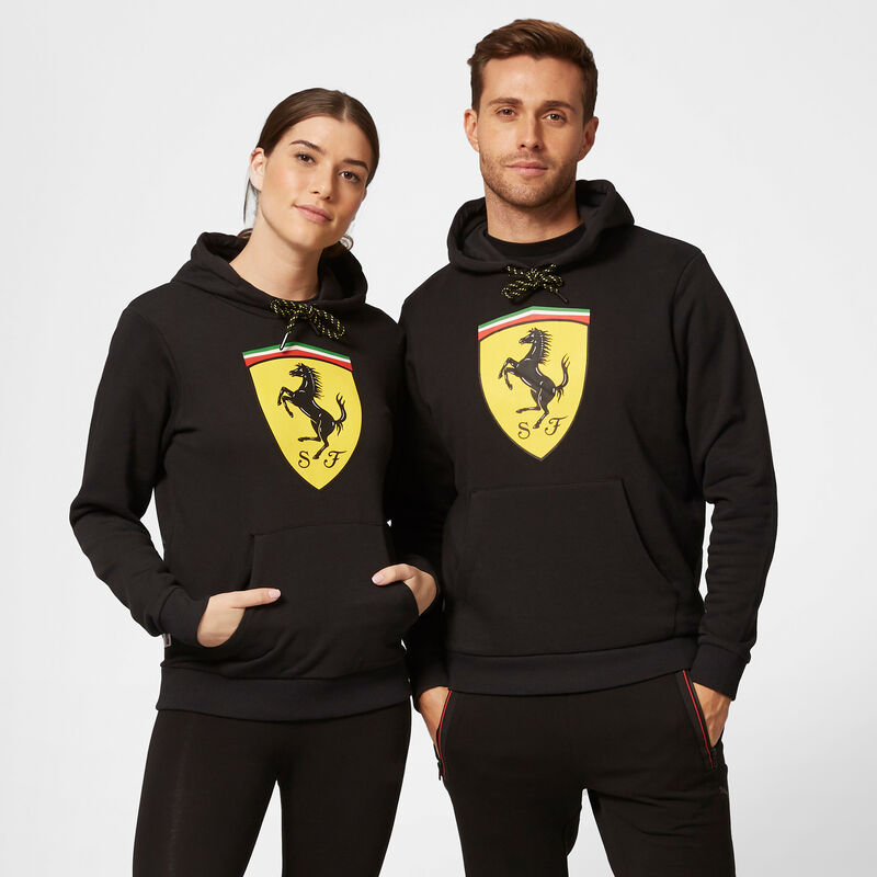 SF FW HOODED SWEAT - black