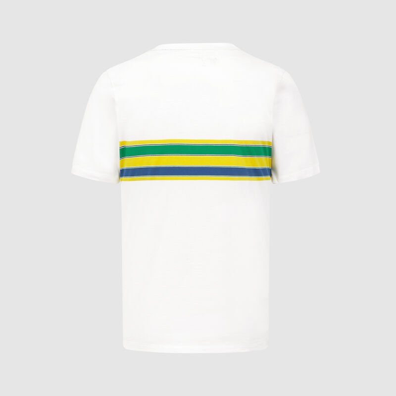 AS FW MENS STRIPE TEE - white