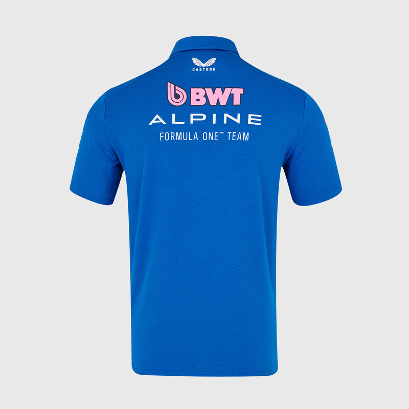 ALPINE RP MENS TEAM SS POLO - Lapis Blue