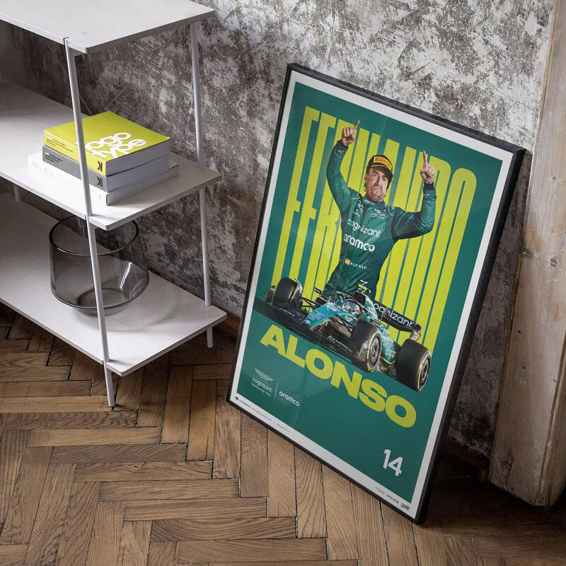 AMFC1 ALONSO POSTER - green