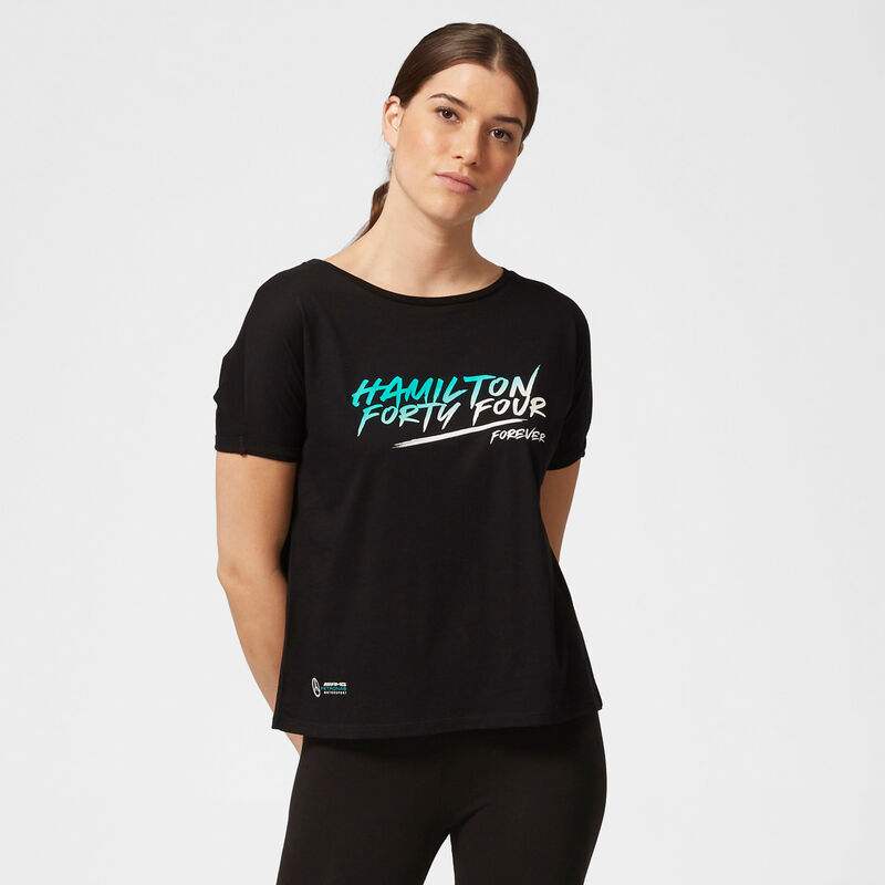 MAPM FW WOMENS LEWIS #44 TEE - black