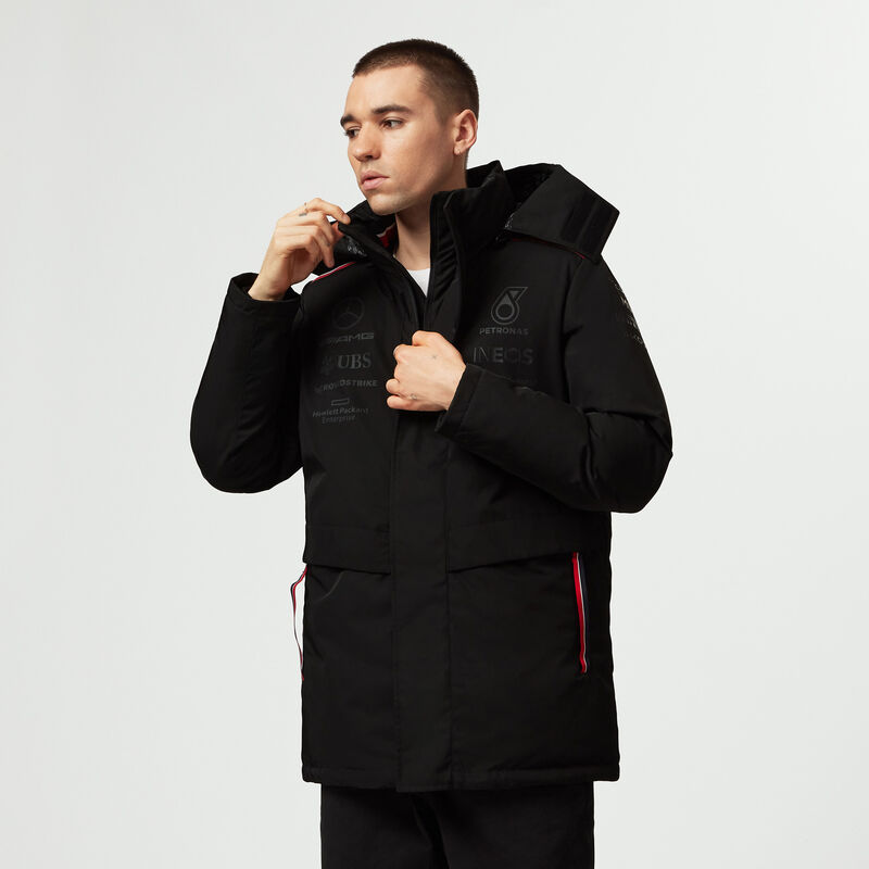 MAPF1 RP STEALTH WINTER COAT - black