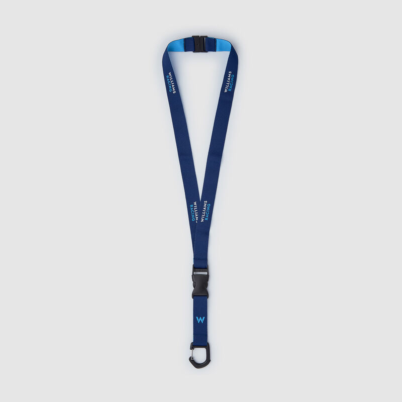 Logo Lanyard 2025 - Williams Racing - Navy ONE SIZE - 8719203401683 - Fuel For Fans F1 Merchandise store