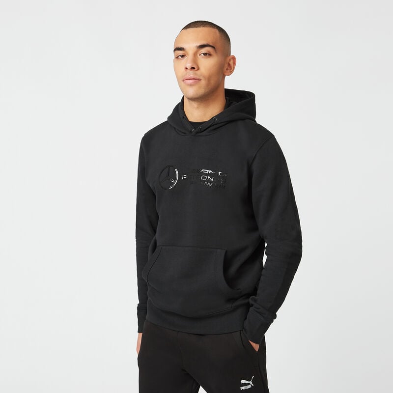 MAPF1 FW STEALTH LOGO HOODED SWEAT - black