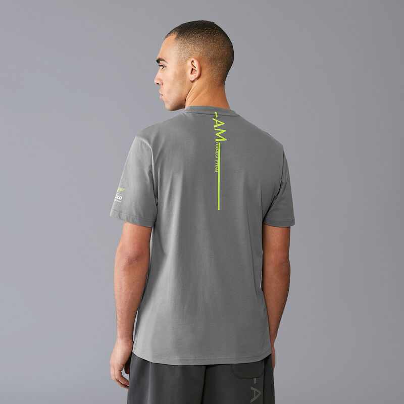 AMF1 FW TONAL CAR GRAPHIC TEE - grey