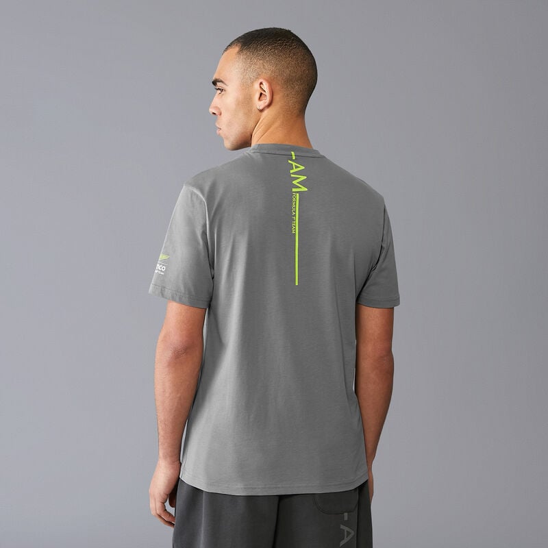 AMF1 FW TONAL CAR GRAPHIC TEE - grey
