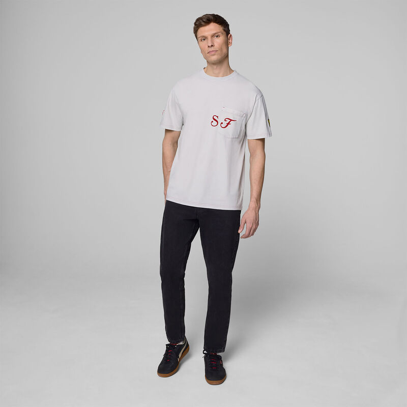 SF FW GRAPHIC TEE - grey