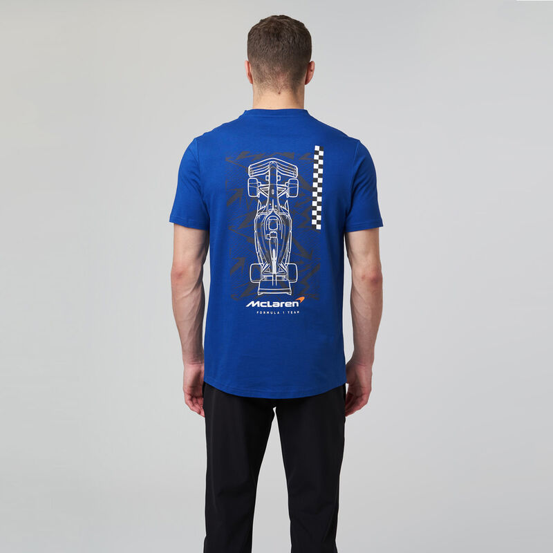 MCLAREN DYNAMIC PACK TEE- CAR - blue