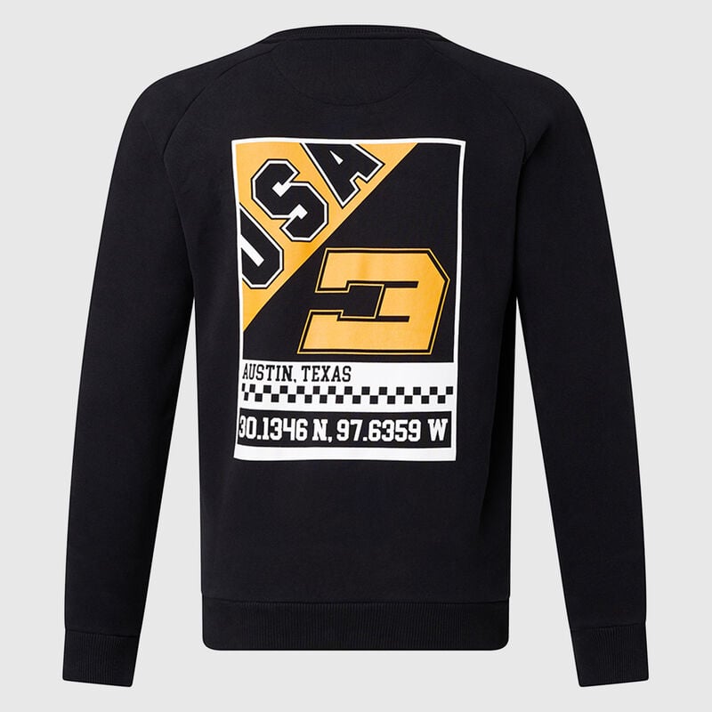 MCLAREN SL US DR GRAPHIC CREW NECK SWEAT - black