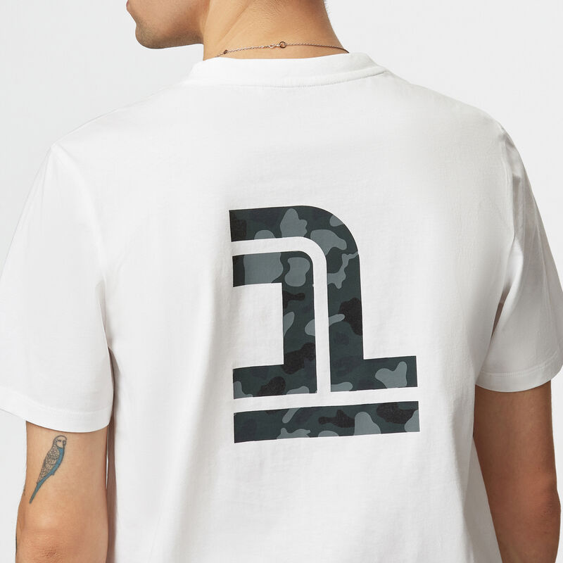 F1 FW CAMO TEE - white