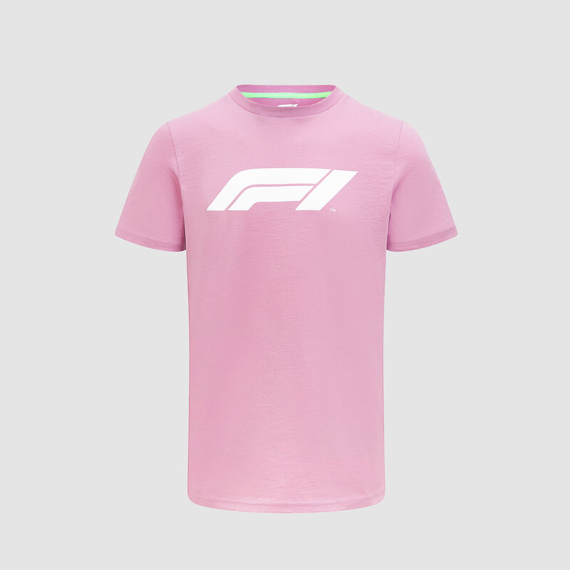 F1 FW KIDS PASTEL MIAMI TEE - pink