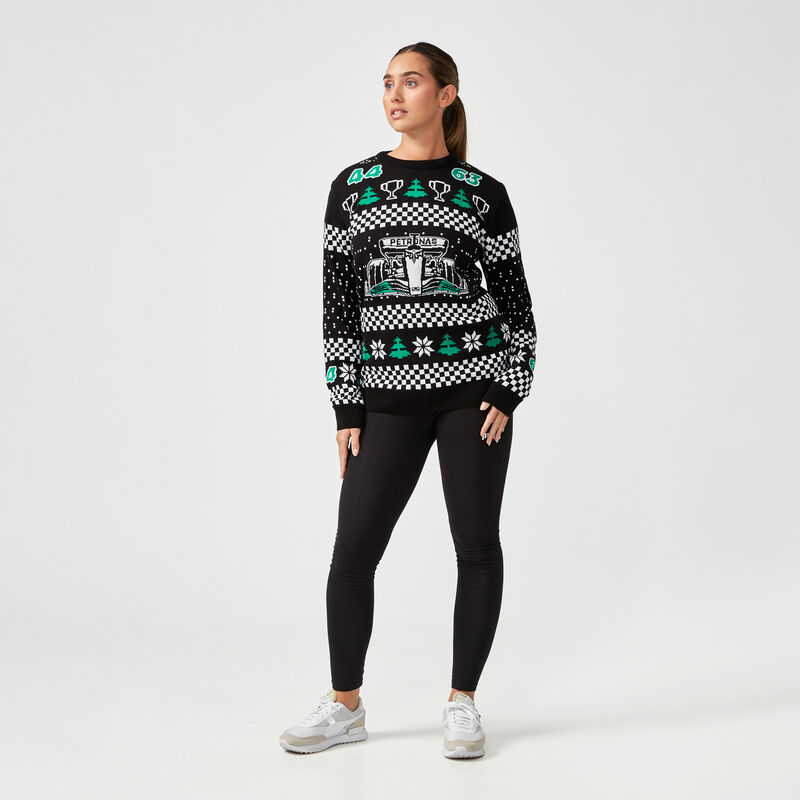 MAPF1 FW CHRISTMAS JUMPER - black