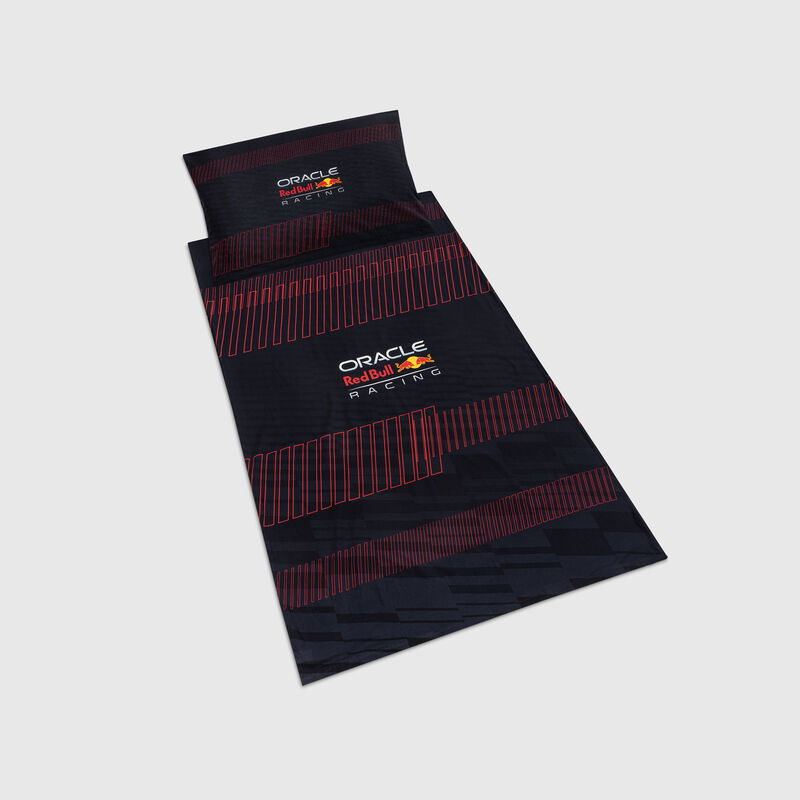 RBR FW LOGO SINGLE DUVET - navy