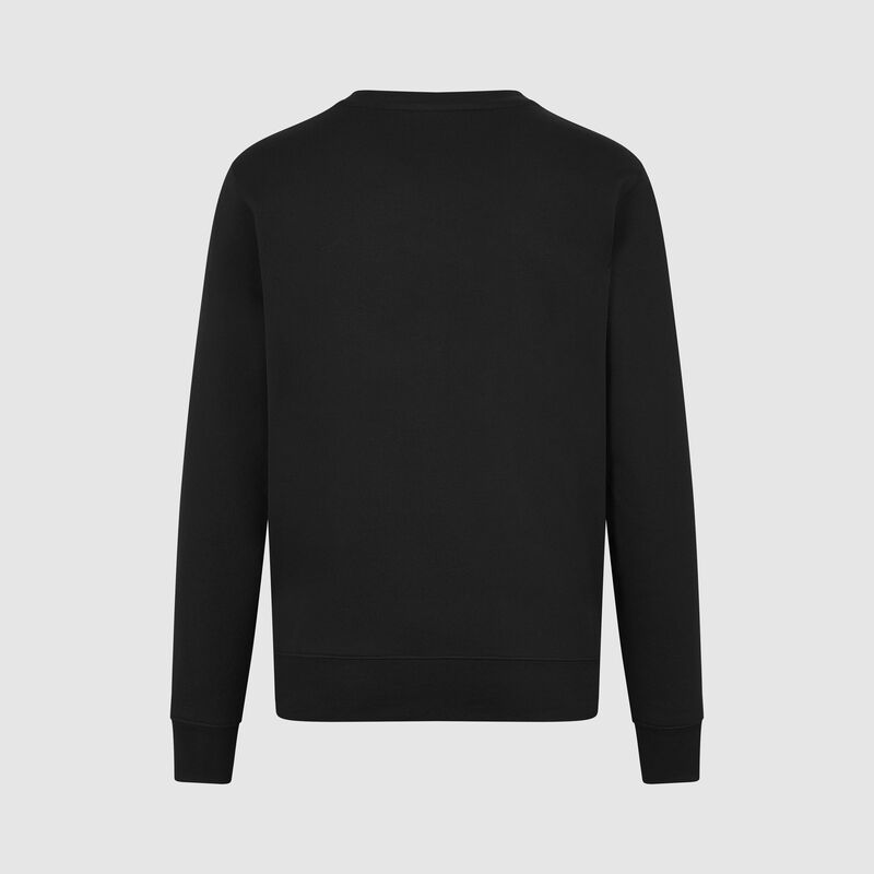 MAPF1 FW LH CREW NECK SWEAT - black
