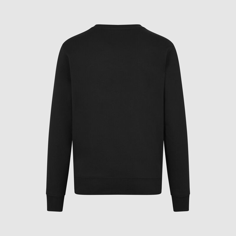 MAPF1 FW MENS LH CREW NECK SWEAT - black