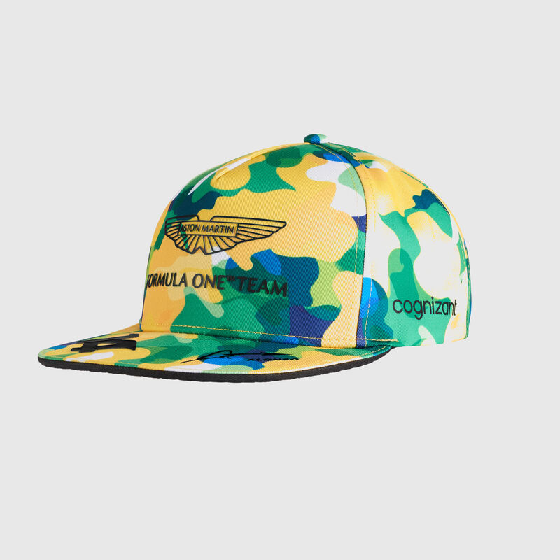 AMCF1 FLAT PEAK CAP BRAZIL - Multicolor