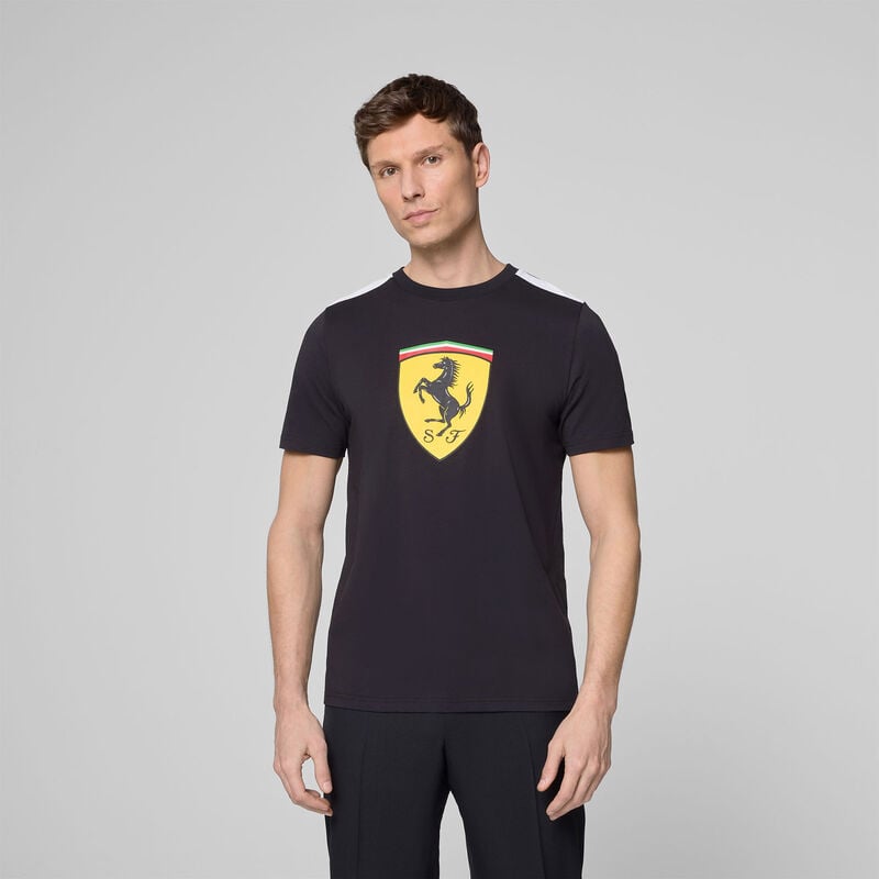 SF FW MENS LARGE SHIELD TEE - black