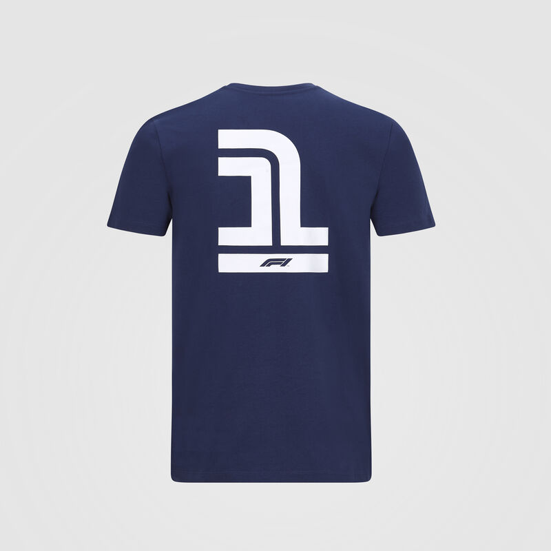 F1 FW MENS NO 1 TEE - navy