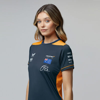 Camiseta del equipo de Daniel Ricciardo 2022 para mujer