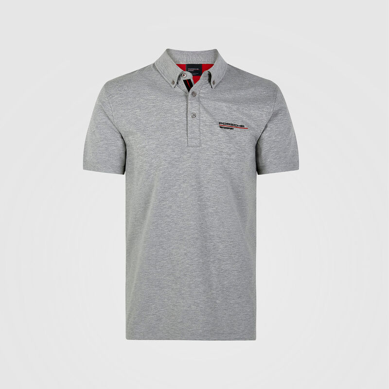 PORSCHE FW MENS POLO - grey