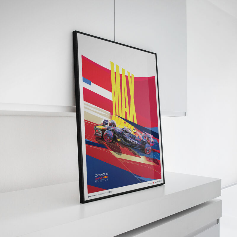 RBR SL MV DRIVER POSTER - Multicolor