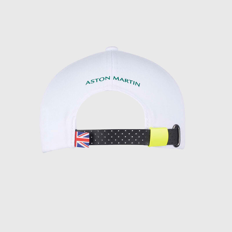 AMFC1 OFFICIAL VETTEL DRIVER CAP - white