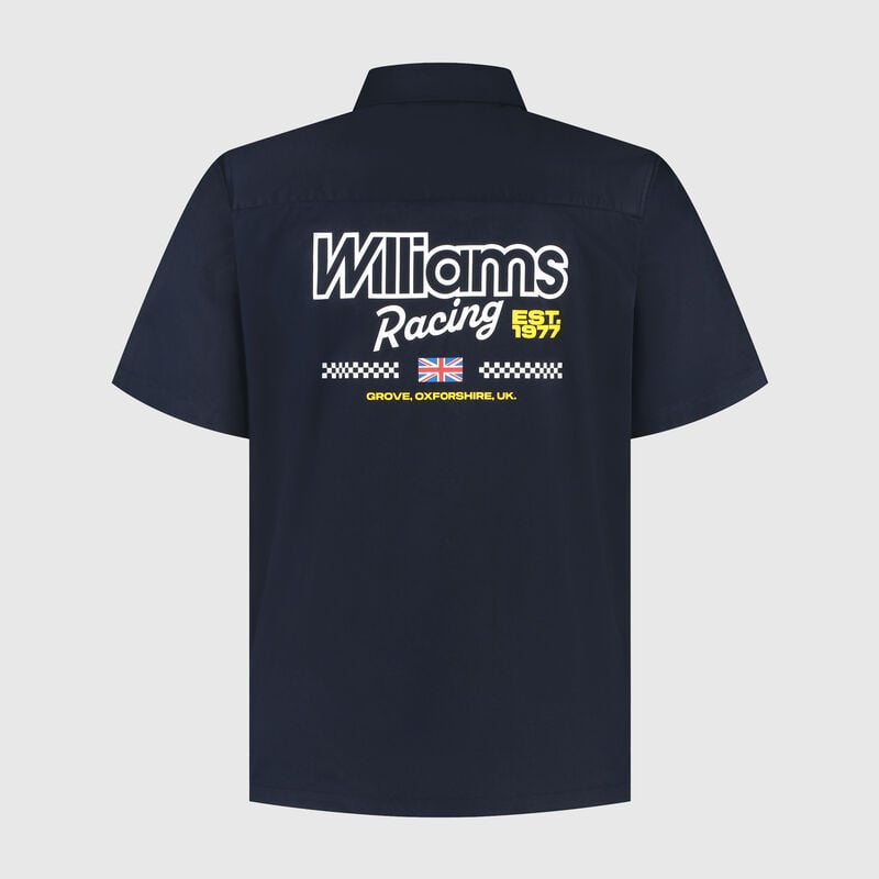 WR FW PATCHES SE MECHANIC SHIRT - navy