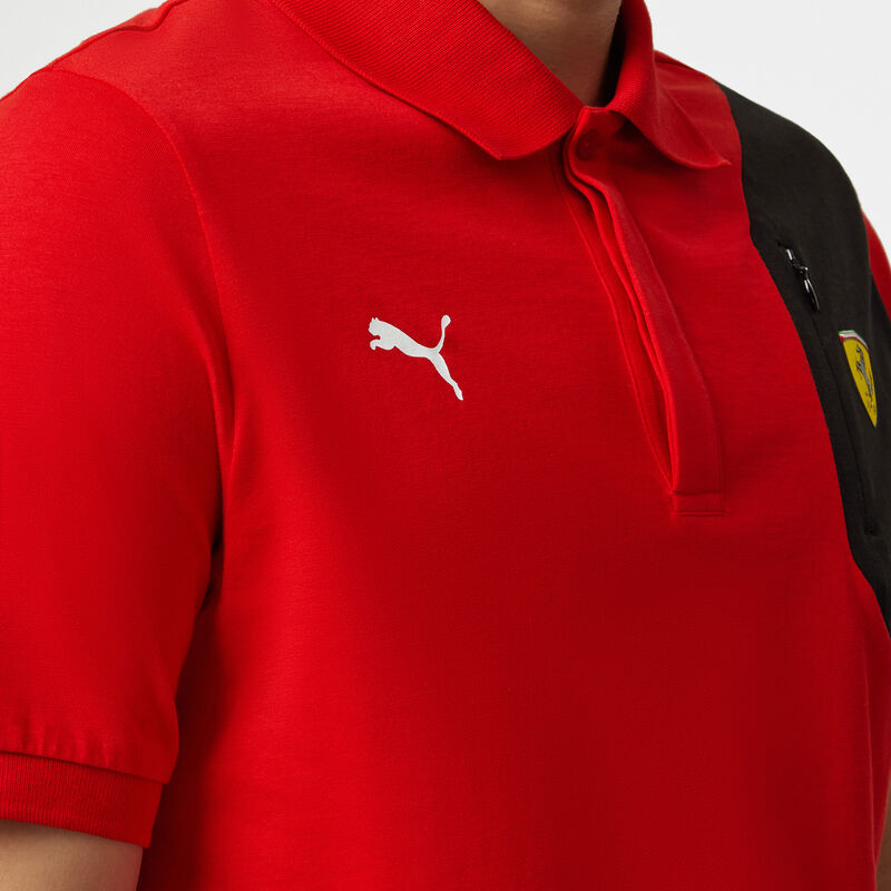 SF FW MENS CLASSIC POLO - red