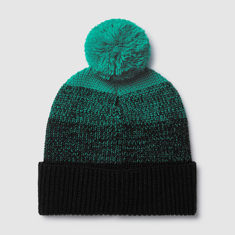 MAPF1 FW GRADIENT BOBBLE BEANIE - black