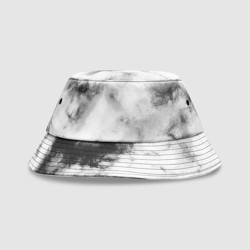 MAPF1 FW TIE DYE BUCKET HAT - grey