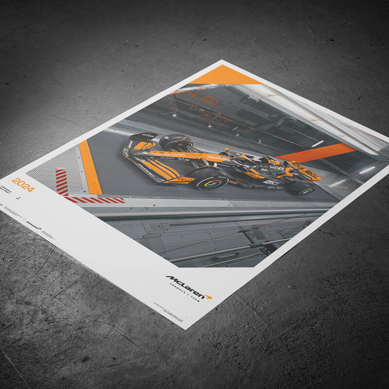 MCL MCL38 2024 LARGE POSTER - orange