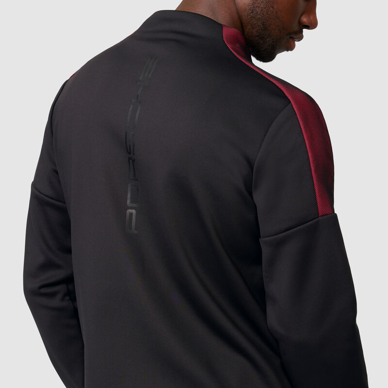 PORSCHE FW MENS SOFTSHELL JACKET - black