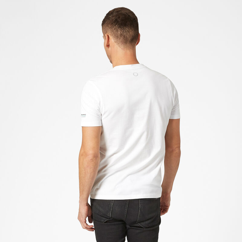 MAPM FW MENS LEWIS GRAPHIC TEE - white