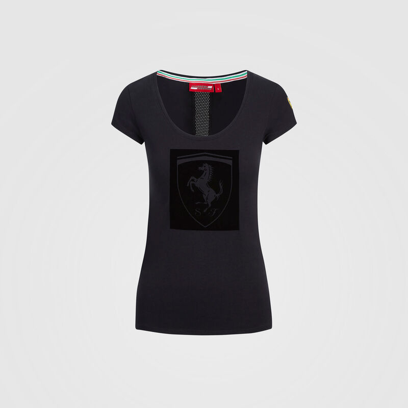 SF FW WOMENS RACE TEE - black