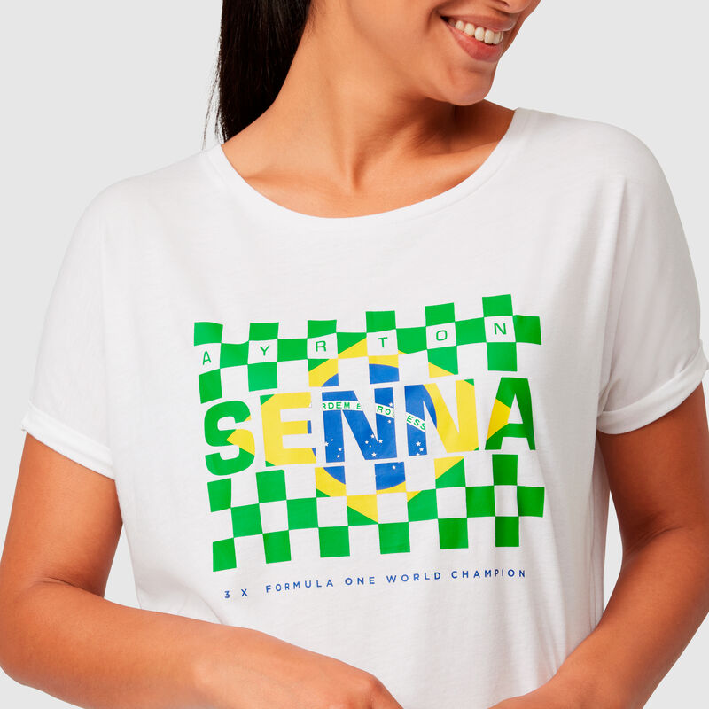 AS FW WOMEN FLAG TEE - white