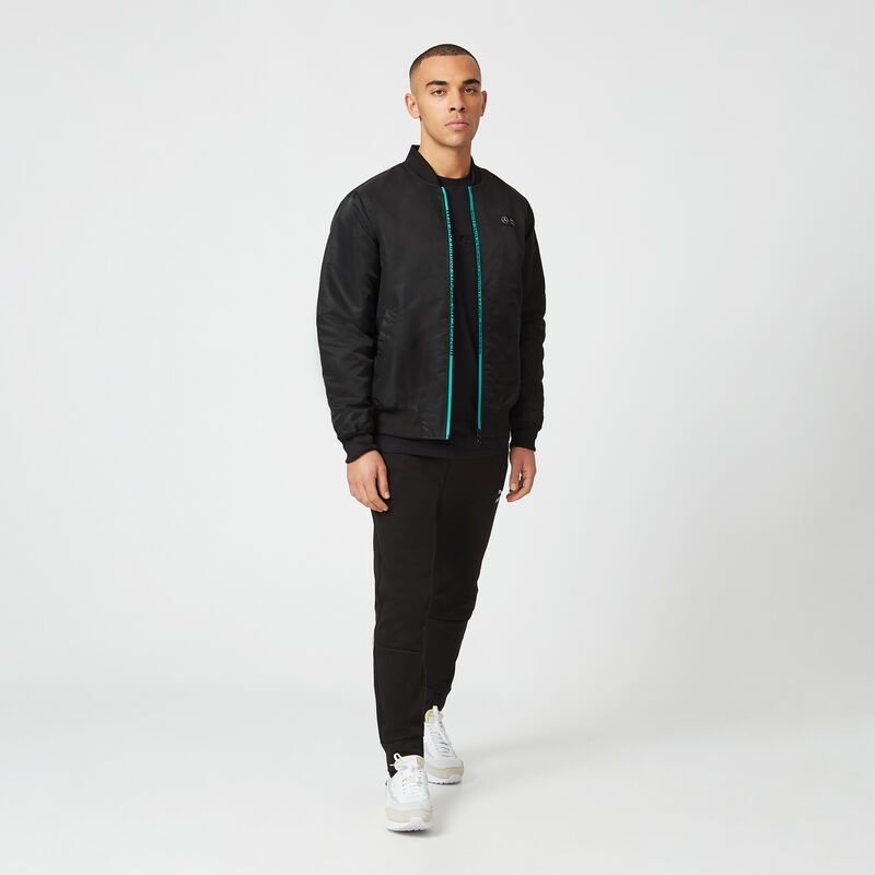 Lightweight Padded Bomber Jacket - Mercedes-AMG Petronas | Fuel For Fans