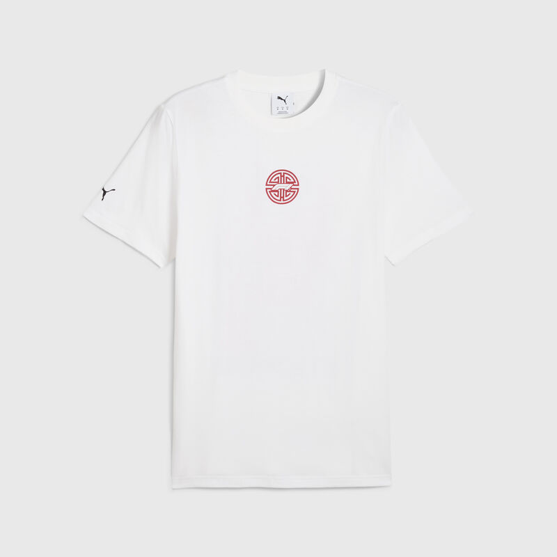 PUMA F1® 2025 Shanghai GP T-shirt 2025 - F1 Collection - White S for males - 4067984386786 - Fuel For Fans F1 Merchandise store